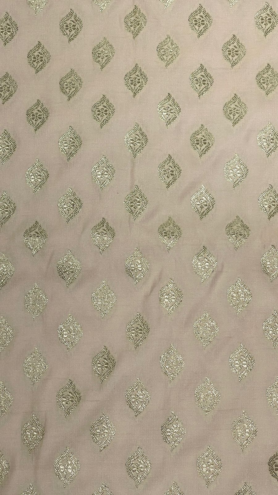 Faishana Presents Off-White Katan Silk Floral Light Gold Zari Booti with Contrast Purple Floral Pallu Banarasi saree and Purple Blouse