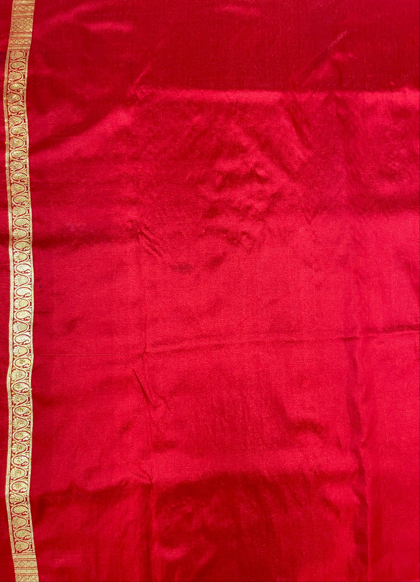 Faishana Presents Purple Satin Silk Floral Zari Tilfi Jaal Low Stone Work Saree with Contrast Maroon Banarasi Pallu and Maroon Blouse
