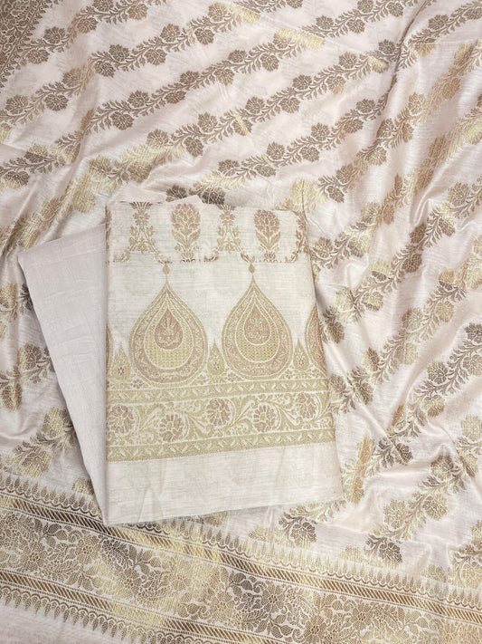 Mauve Cotton Alfi Banarasi 3 pcs Suit Set 600IM_CPV5
