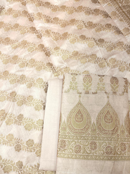 Mauve Cotton Alfi Banarasi 3 pcs Suit Set 600IM_CPV5