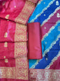 Rangkaat Art Silk Banarasi 3 pcs Suit Set  with Contrast Maroon Dupatta 650SKL_RNG3