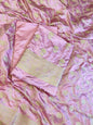 Pink Premium Mashru Silk Floral Zari Booti Banarasi Suit Set 1500AJ_KCP36