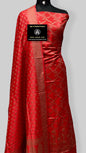 Red Mulberry Chiniya Silk Resham Jaal Banarasi Suit Set 1000SKL_MEL6