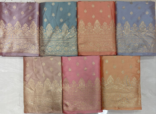 Cotton Silk Handloom 3 pcs Banarasi Suit 950MUB_SK78-MUB_SK84 SET