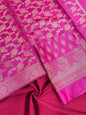 Pink Semi Silk Banarasi 3 pcs Suit Set IM_CS8