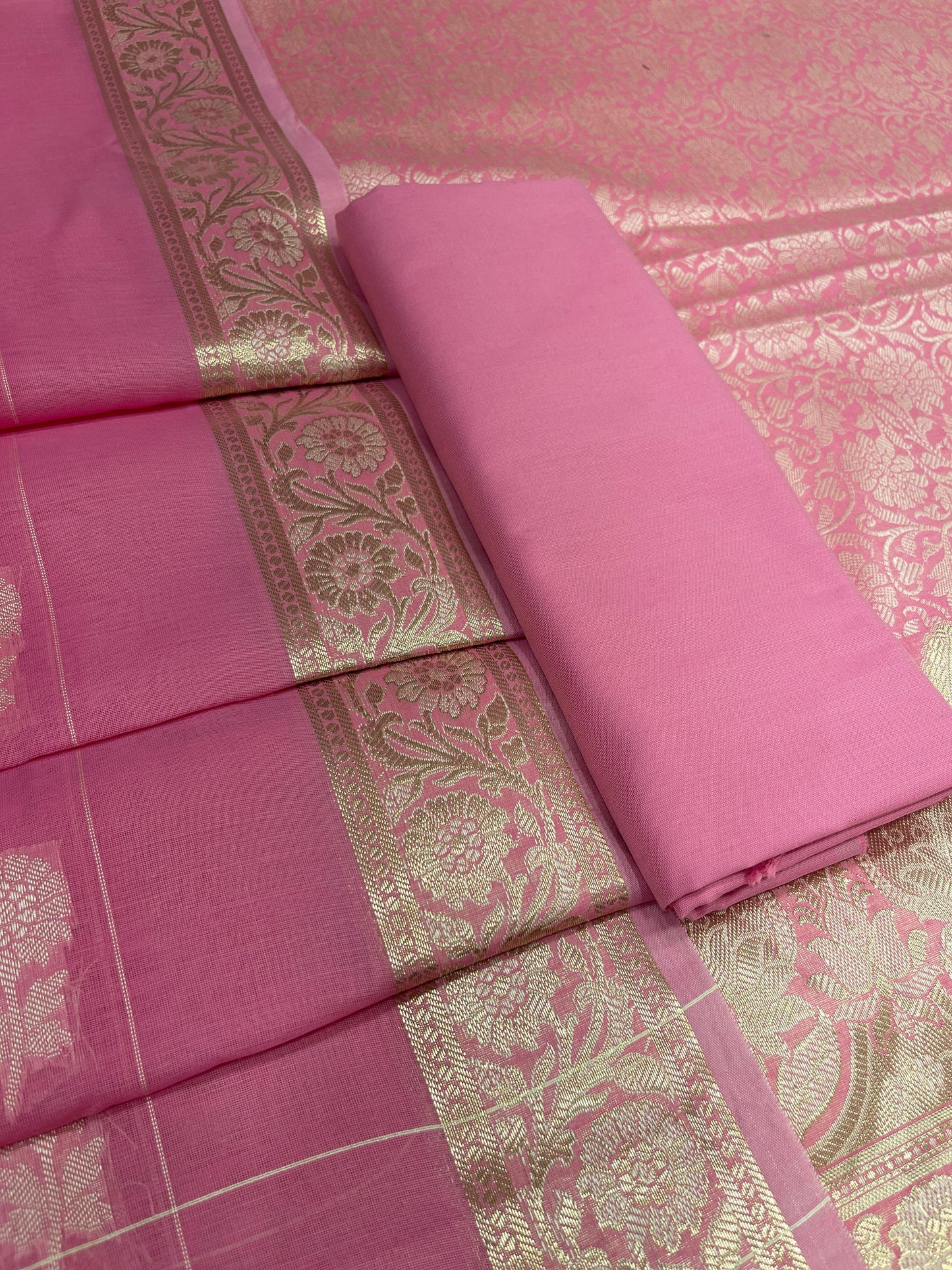 Pink Cotton Silk Banarasi 3 pcs Suit Set 680ASD_CS21