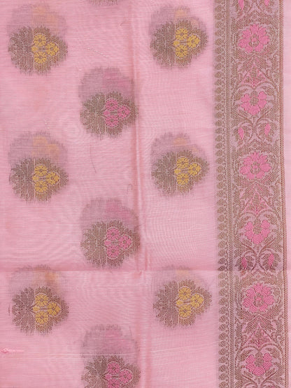 Pink Cotton Silk Banarasi 3 pcs Suit Set 680ASD_CS29