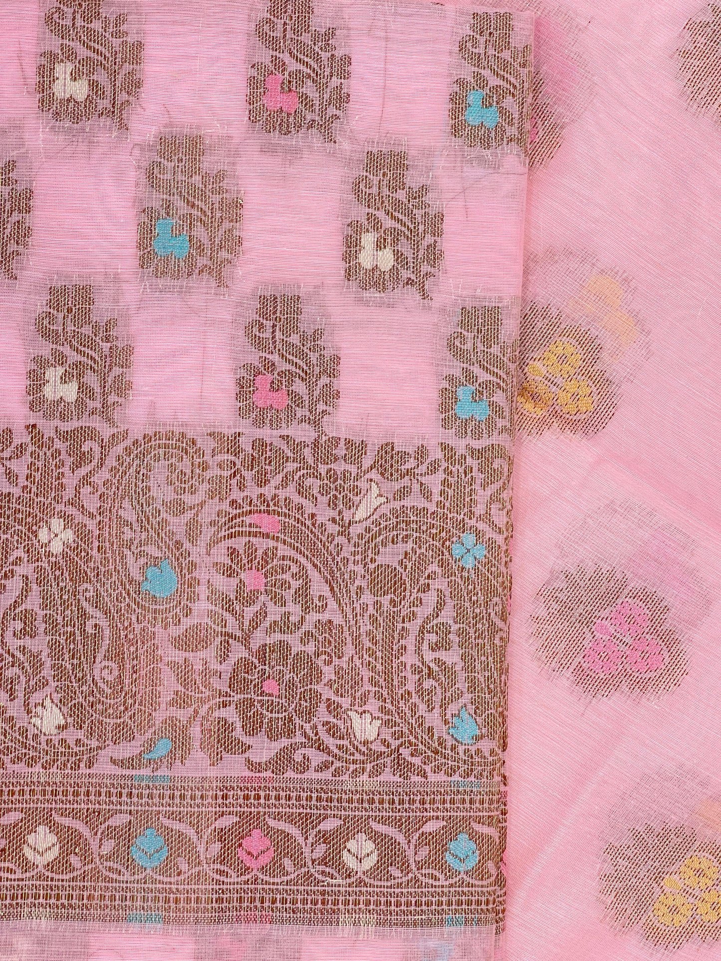 Pink Cotton Silk Banarasi 3 pcs Suit Set 680ASD_CS29