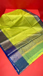 Green Tanchoi Banarasi Sarees For Women GEBC6
