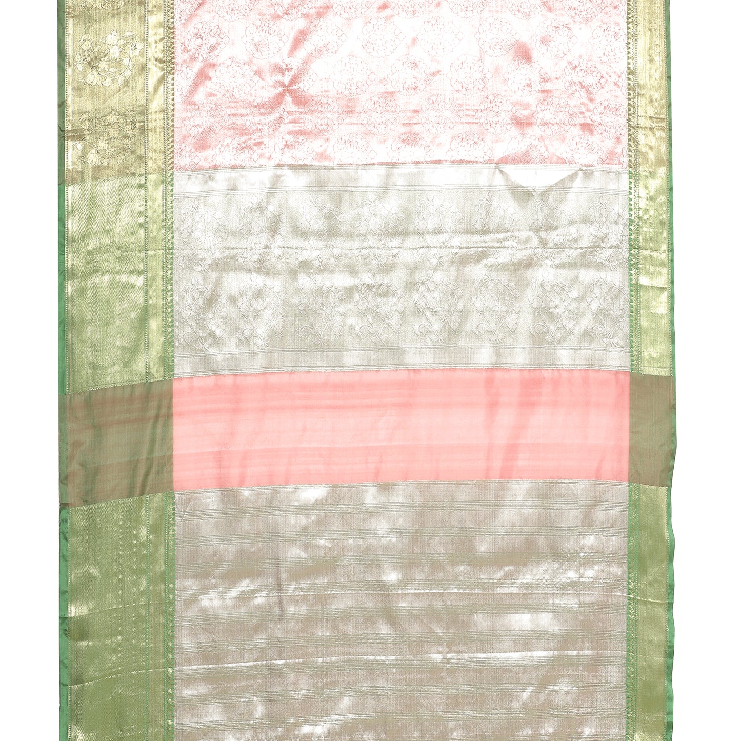 Pink Kanchi Silk Banarasi Sarees For Women GEBE20