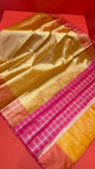 Orange Kanchi Silk Banarasi Sarees For Women GEBE23