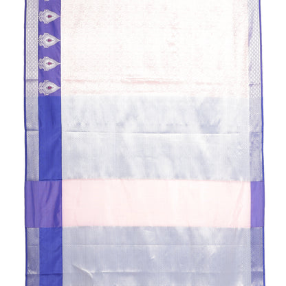 Pink Kanjeevaram Banarasi Sarees For Women GEMA18