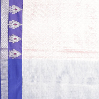 Pink Kanjeevaram Banarasi Sarees For Women GEMA18